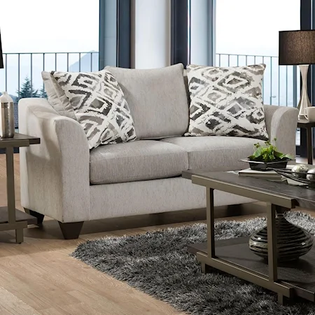 Contemporary Loveseat